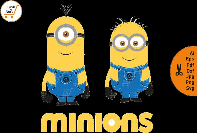Minions_ Clipart_ Vector_ Graphic PNG