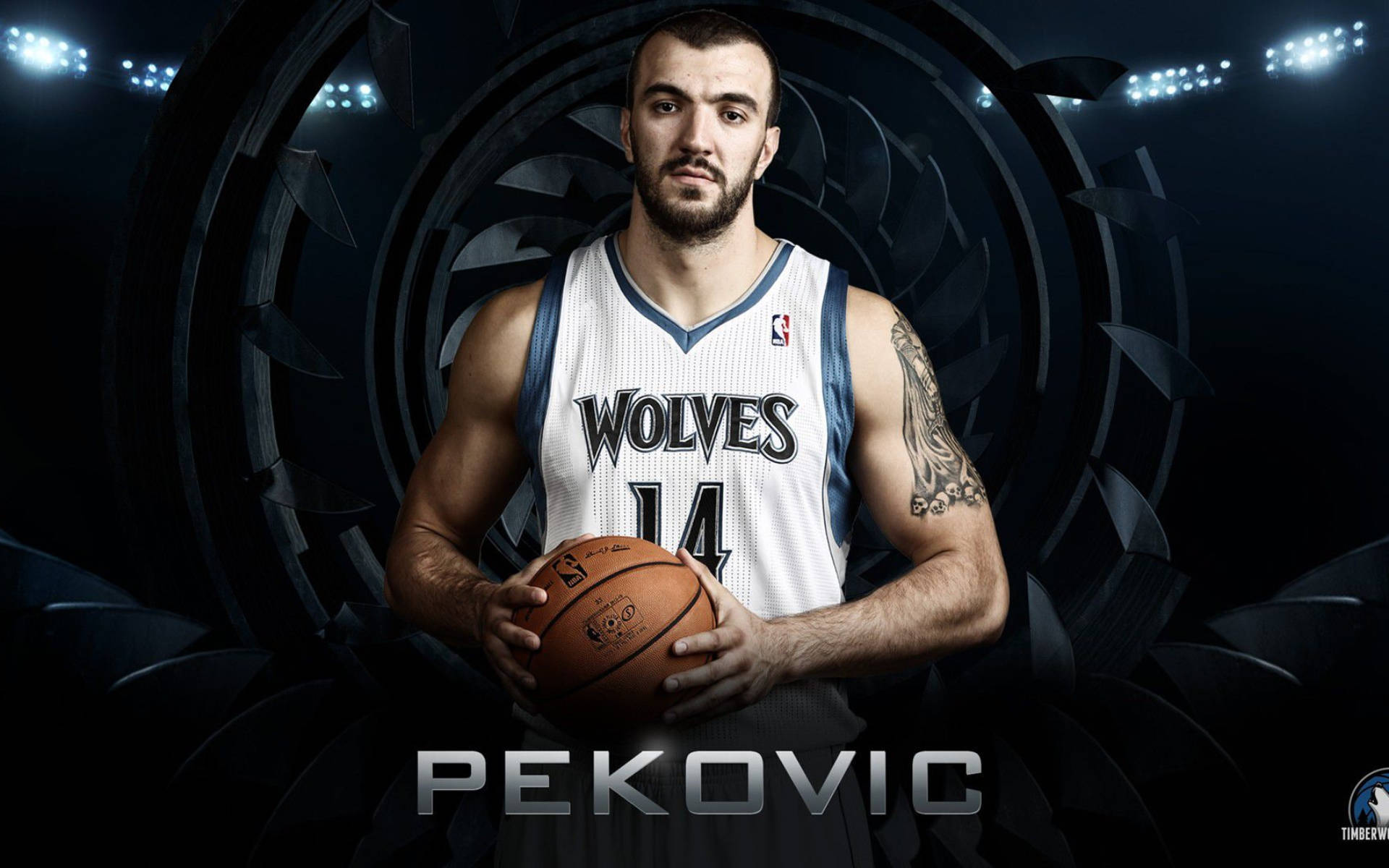 Minnesota Timberwolves Nikola Peković Wallpaper