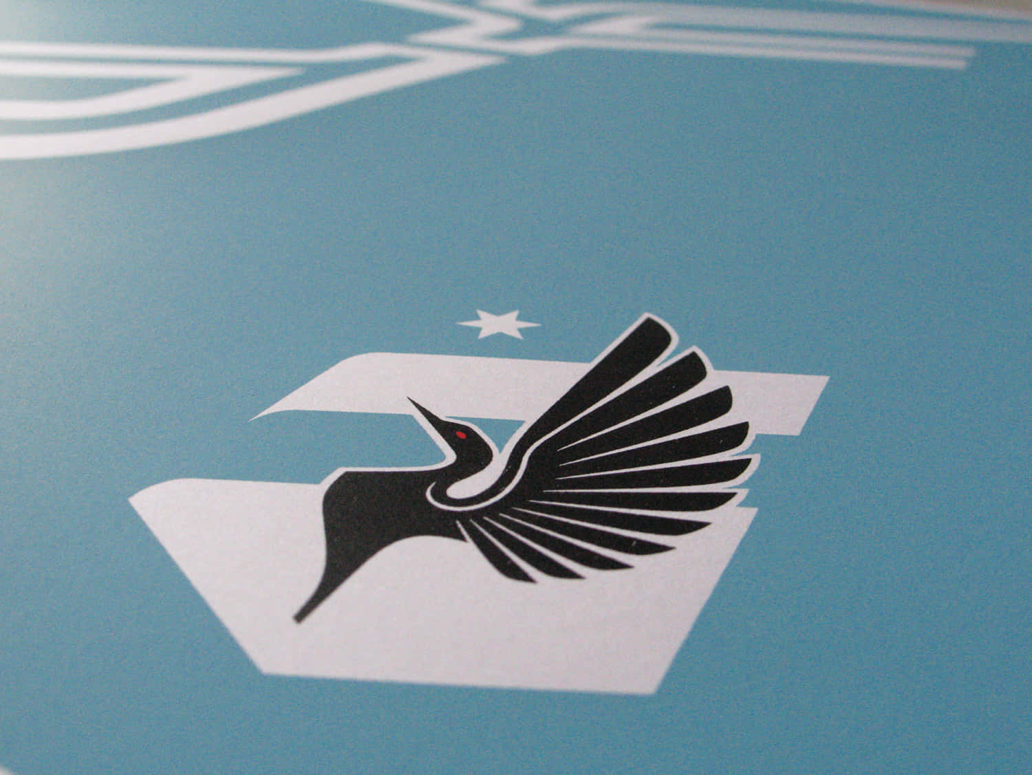 Minnesota United FC Bird Logo Wallpaper