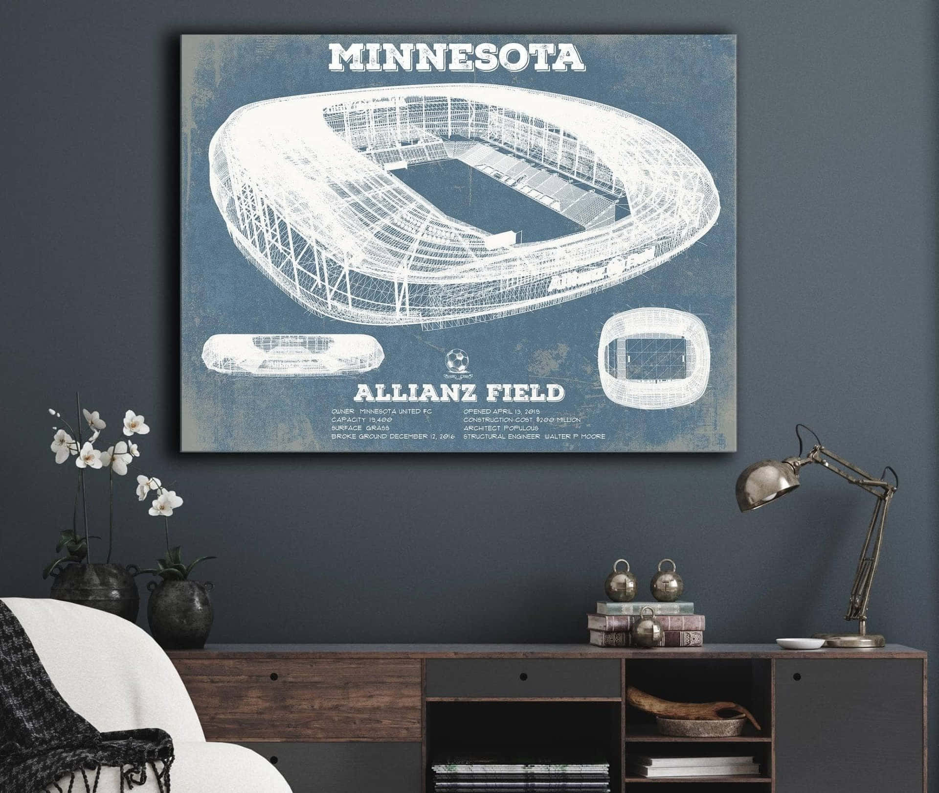Minnesota United Fc's Allianz Field Picture