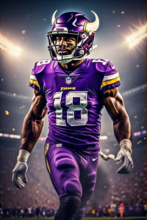 Minnesota Vikings Action Wallpaper