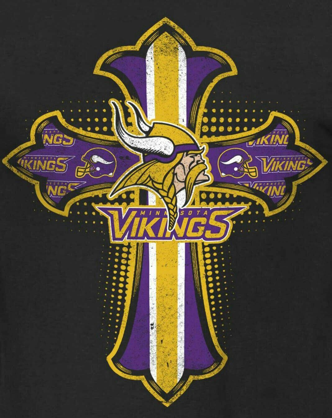 Minnesota Vikings Cross Wallpaper