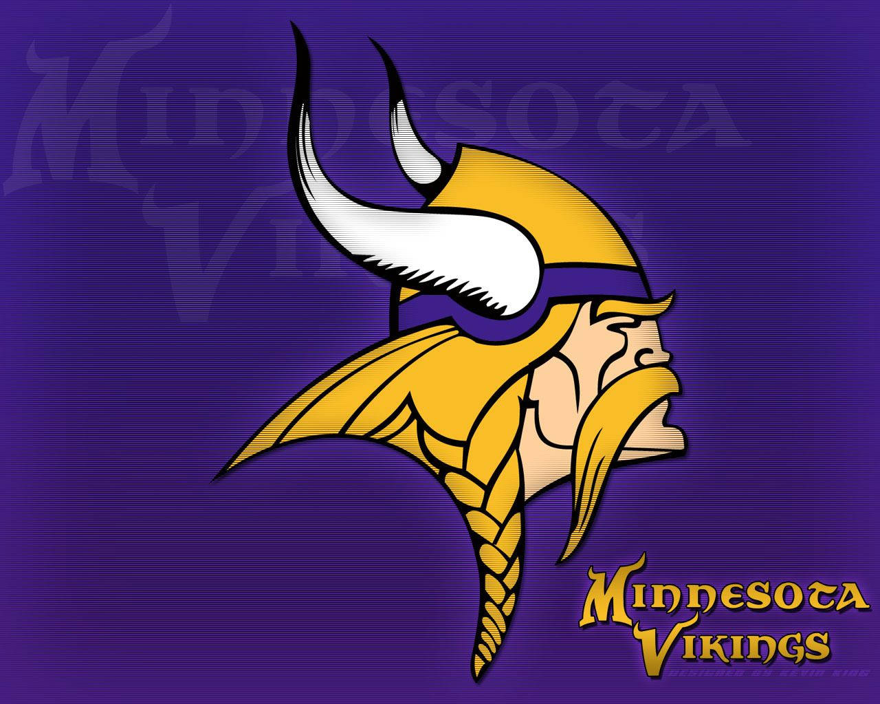 Minnesota Vikings Norseman Symbol Wallpaper