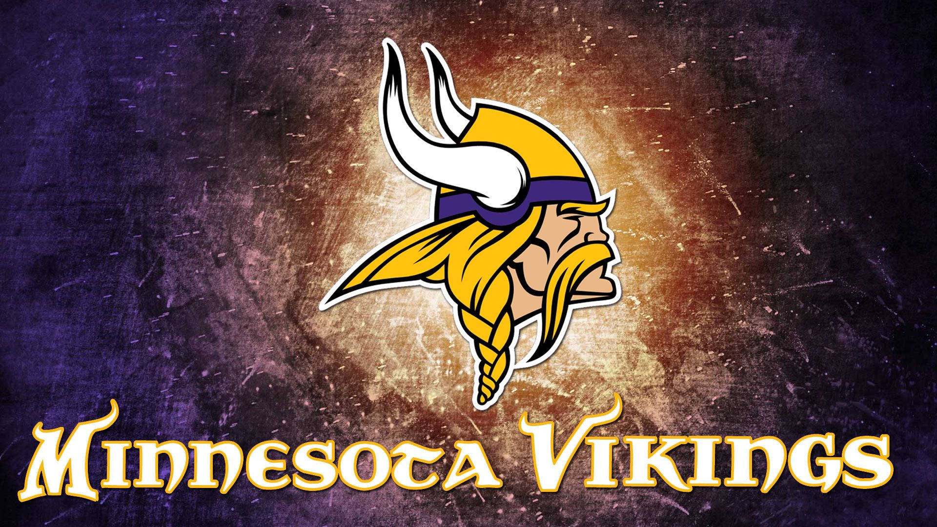 Minnesota Vikings Primary Logo Wallpaper