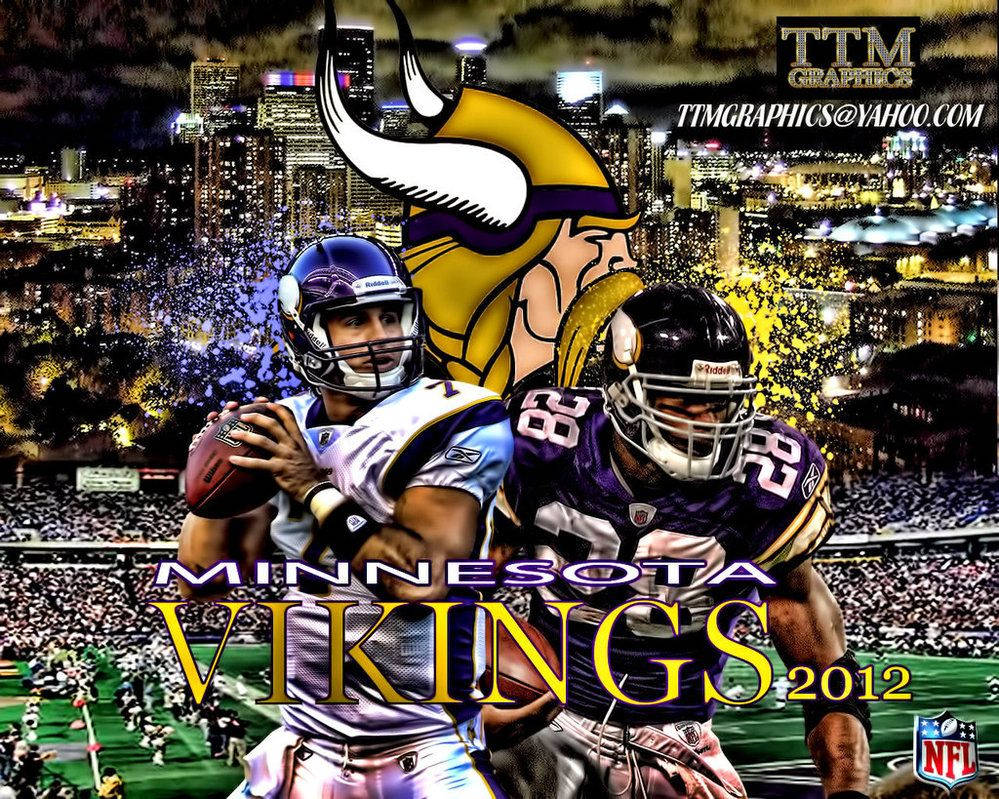 Minnesota Vikings winning football Wallpaper