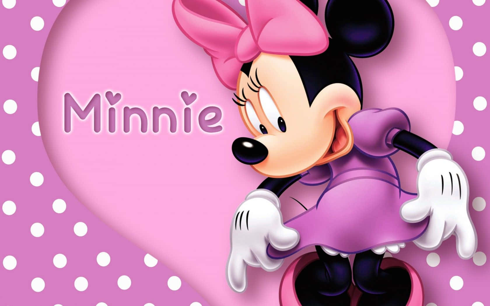 Minnie Mouse Greets You With A Smile