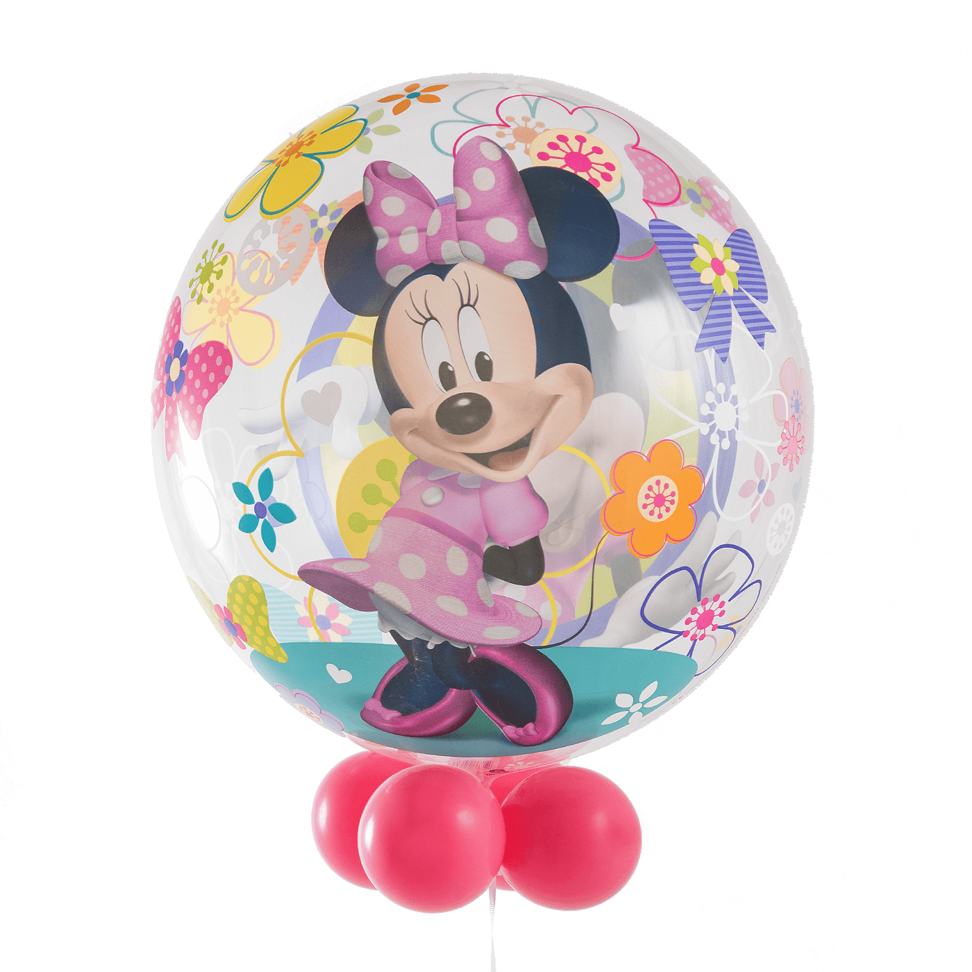 Minnie Mouse Balloon Celebration PNG
