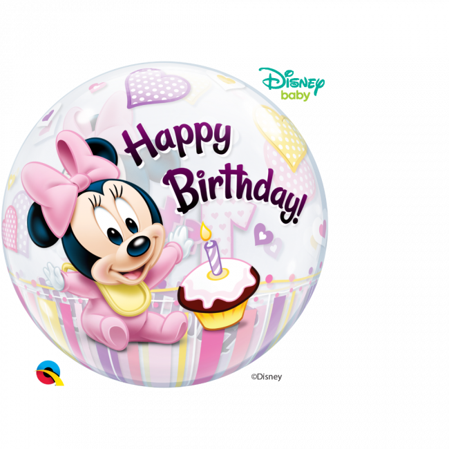 Minnie Mouse Birthday Balloon PNG