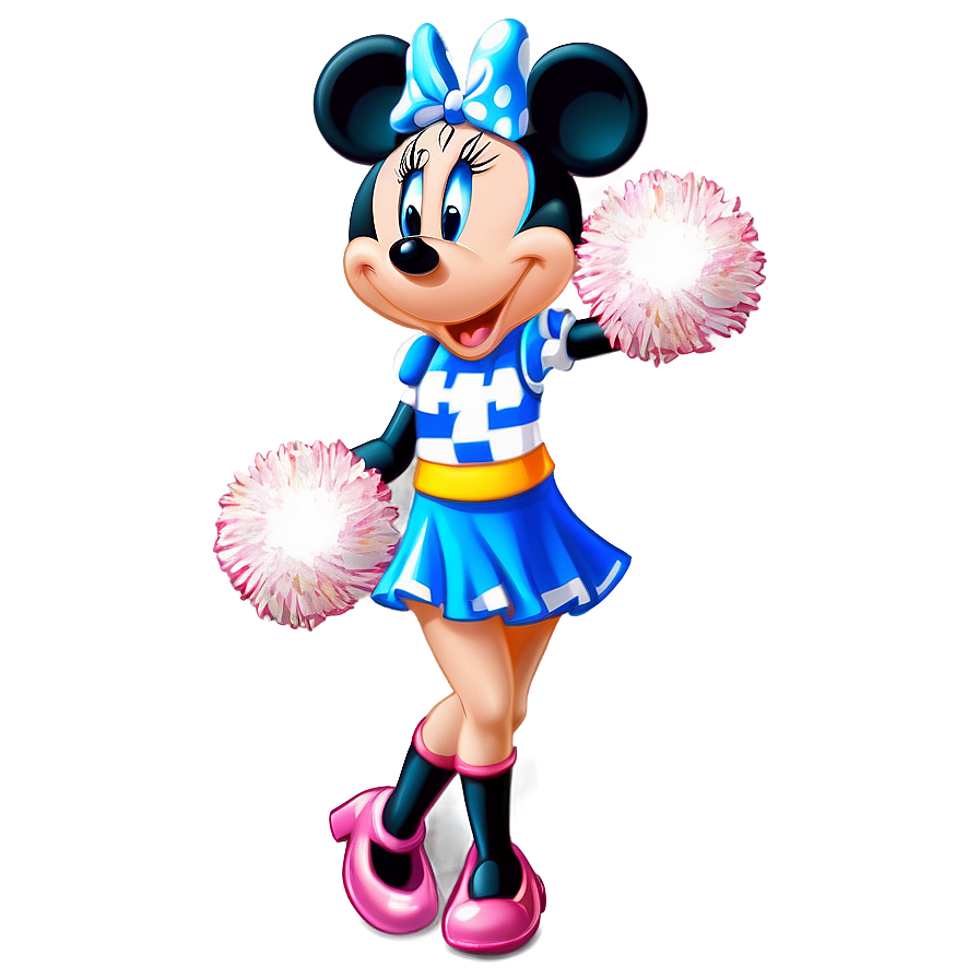 Minnie Mouse Cheerleader Png Cjs60 PNG