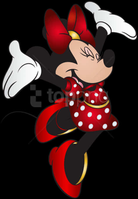 Minnie Mouse Classic Pose PNG