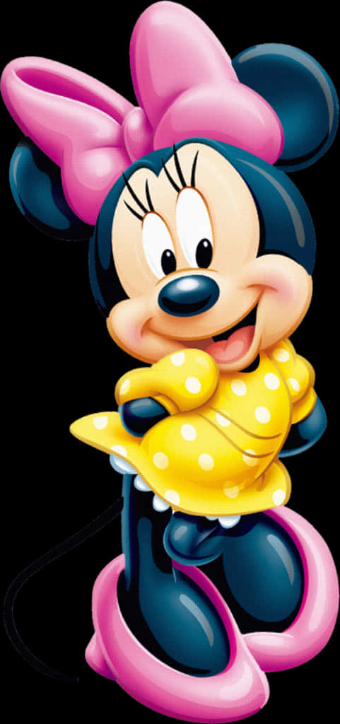Minnie Mouse Classic Pose PNG