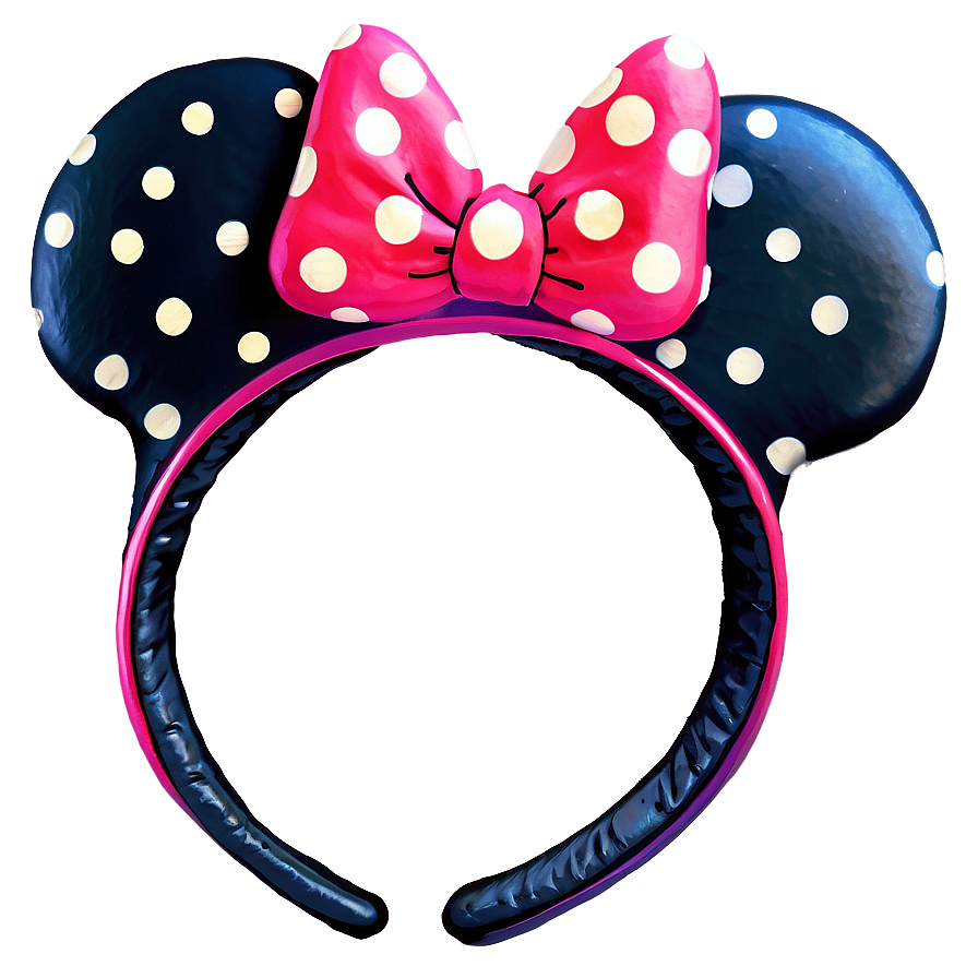 Minnie Mouse Ears A PNG