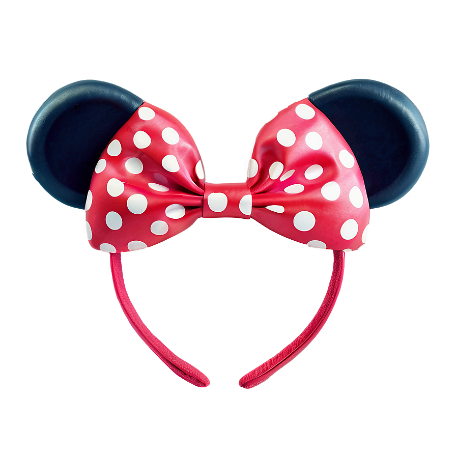 Minnie Mouse Ears B PNG