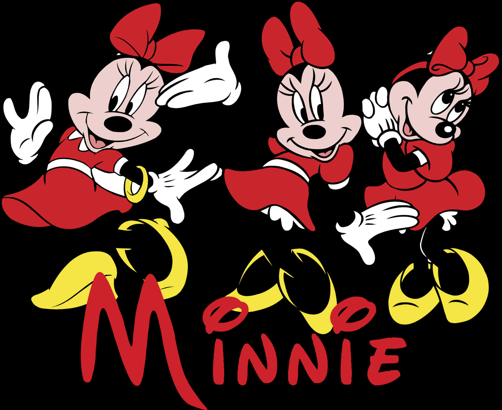 Minnie Mouse Expressions PNG