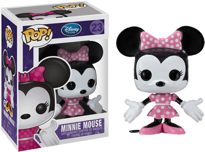 Minnie Mouse Funko Pop Figure PNG