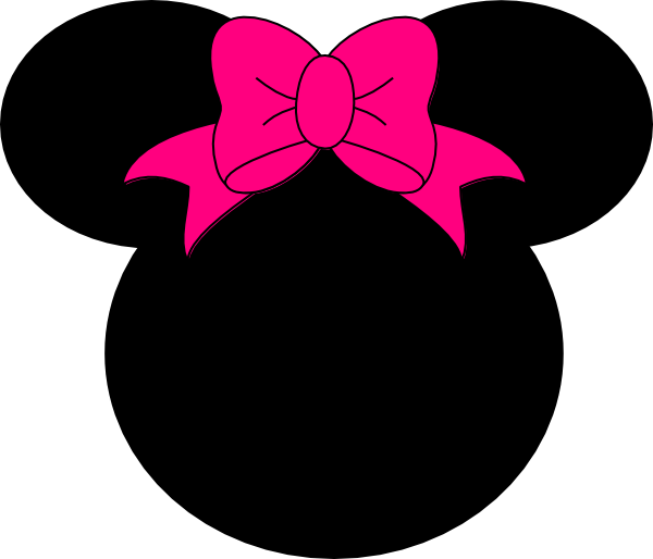 Minnie Mouse Iconwith Pink Bow PNG