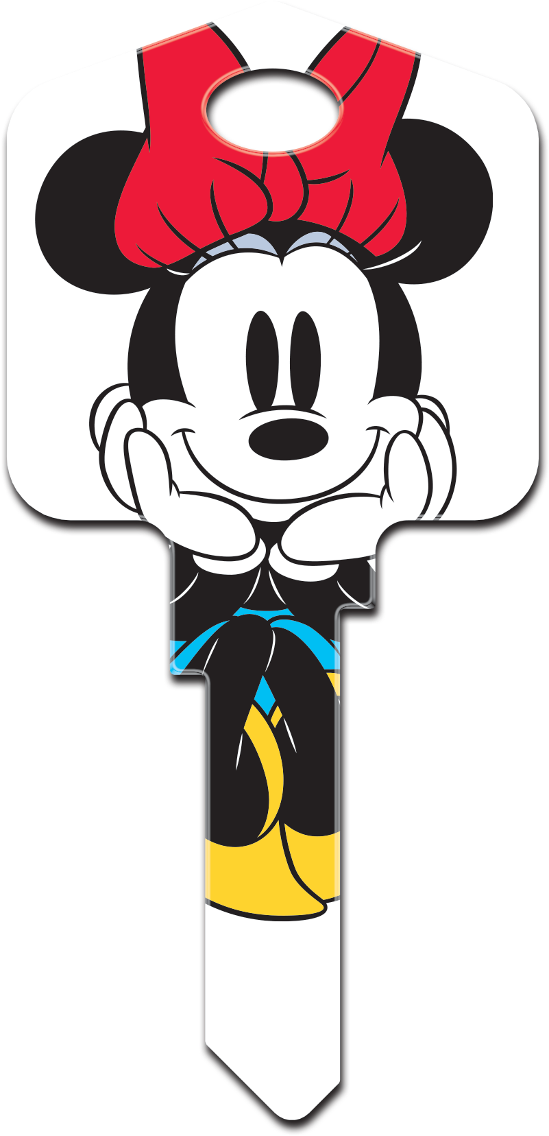 Minnie Mouse Key Design PNG