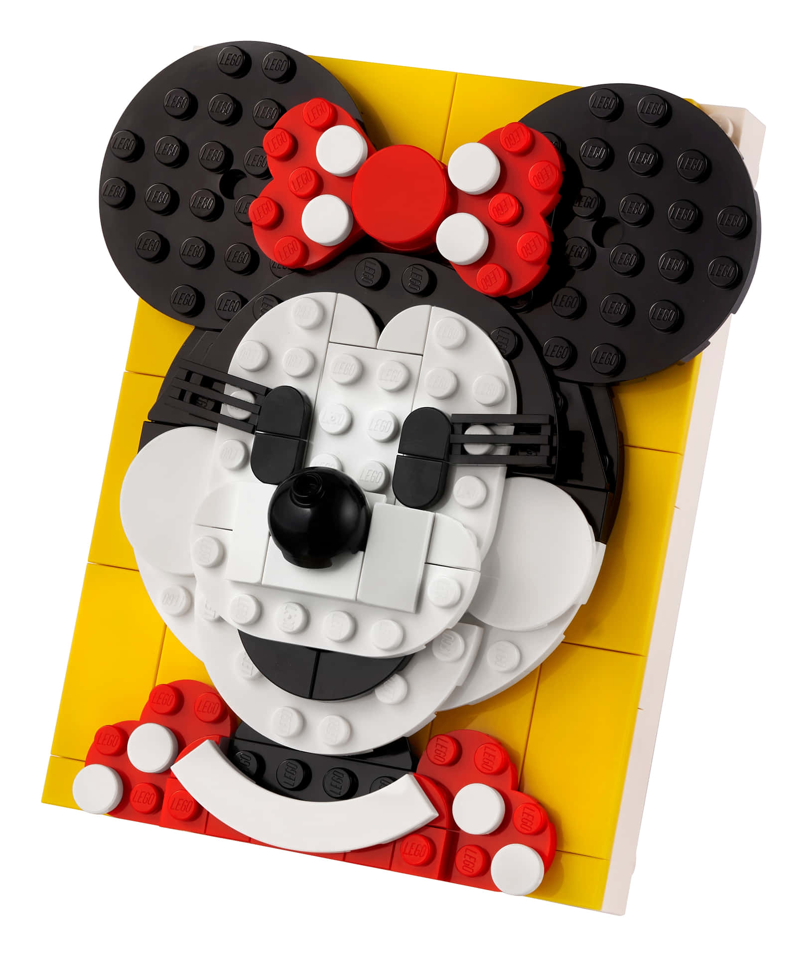 Facciadi Minnie Mouse In Versione Lego