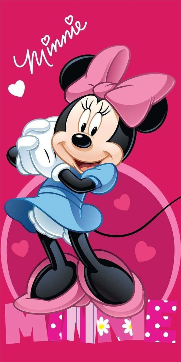 Download Minnie Mouse Pink Wallpaper 