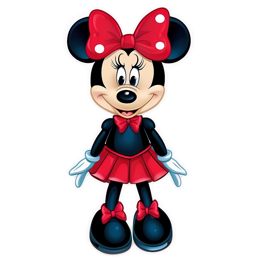 Minnie Mouse School Girl Png Uey3 PNG