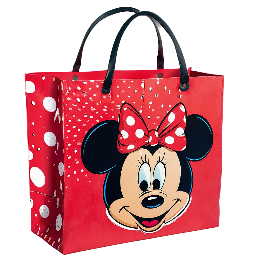 Download Minnie Mouse Shopping Bags Png 05242024 | Wallpapers.com