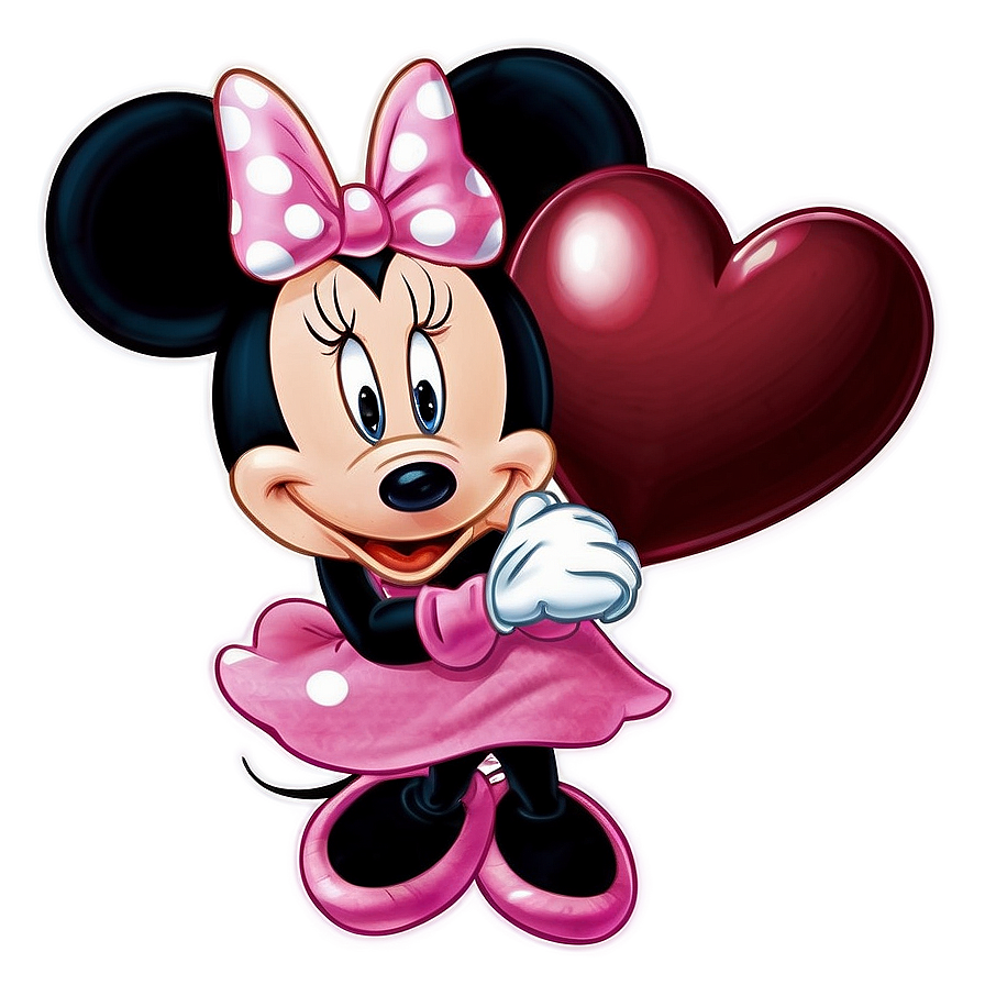 Minnie Mouse Valentine's Special Png Cvs6 PNG