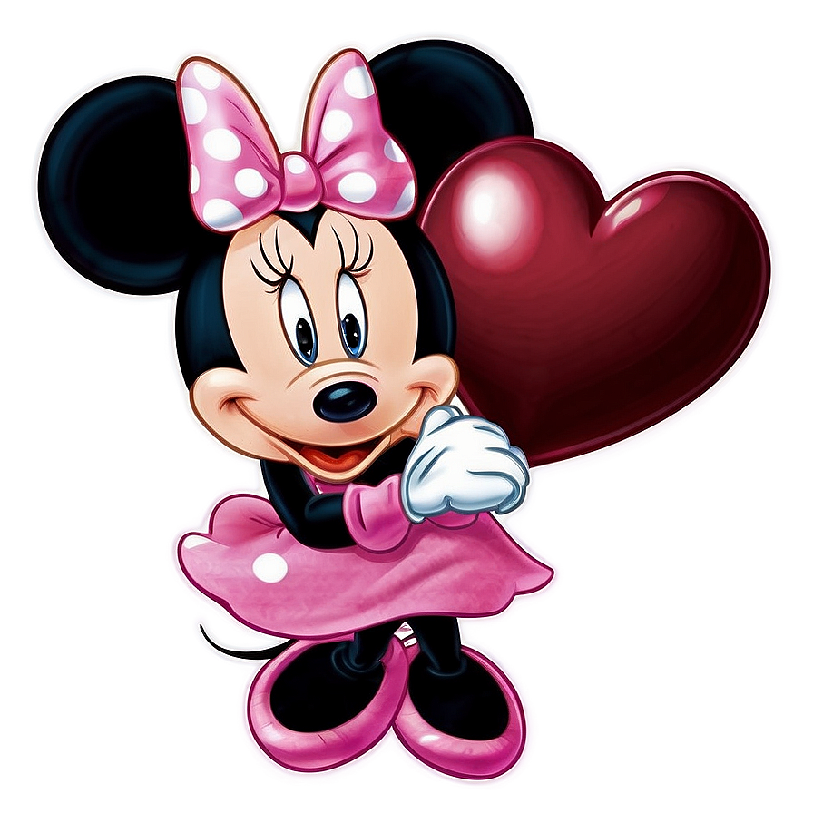 Download Minnie Mouse Valentine's Special Png Cvs6 | Wallpapers.com