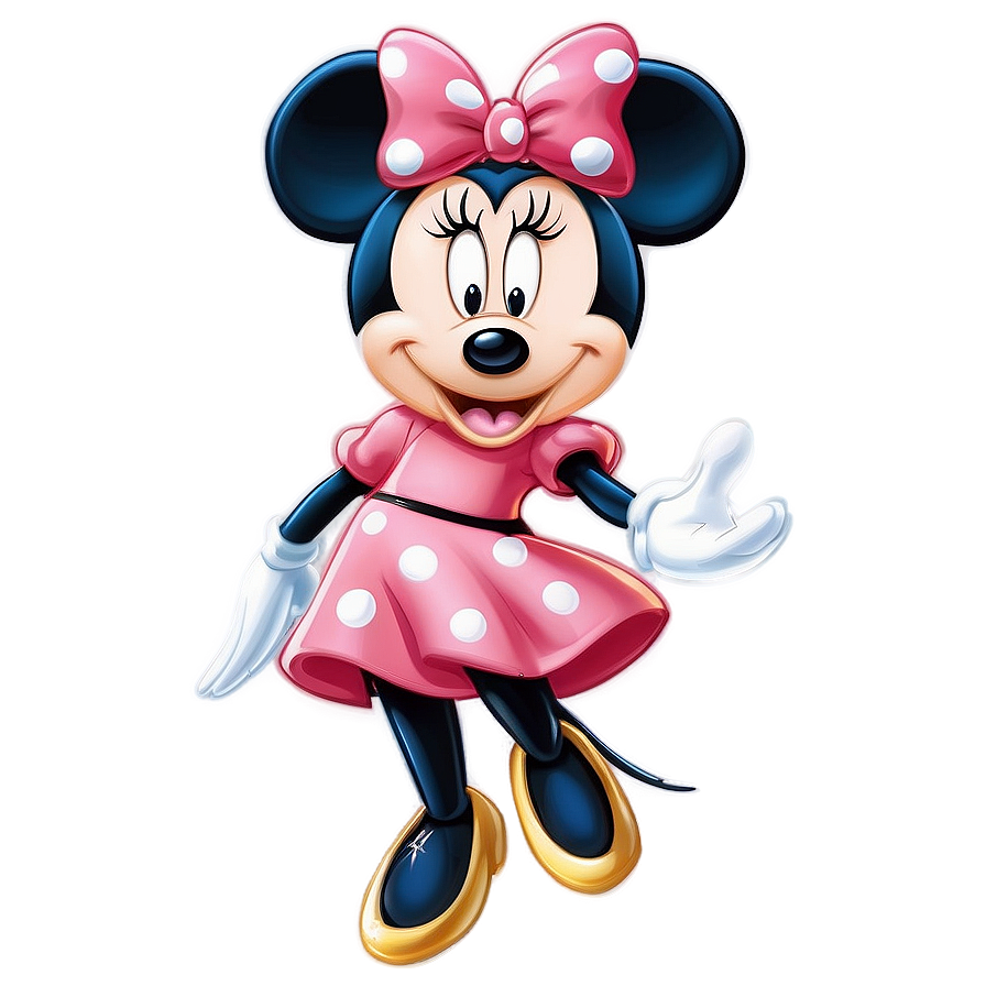 Minnie Mouse With Sunglasses Png Roi PNG