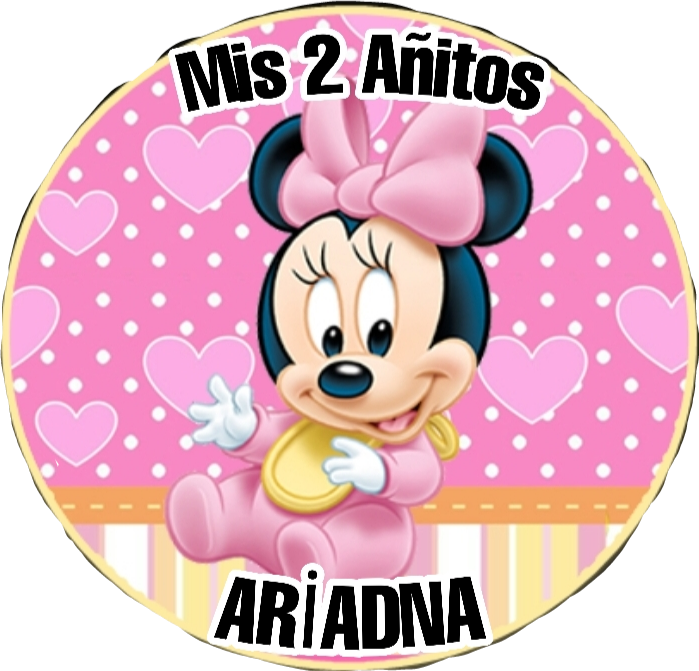Minnie Mouse2nd Birthday Celebration PNG