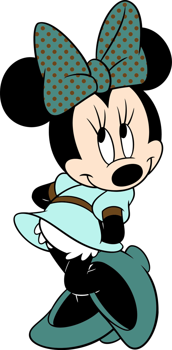Minnie_ Mouse_ Classic_ Pose PNG