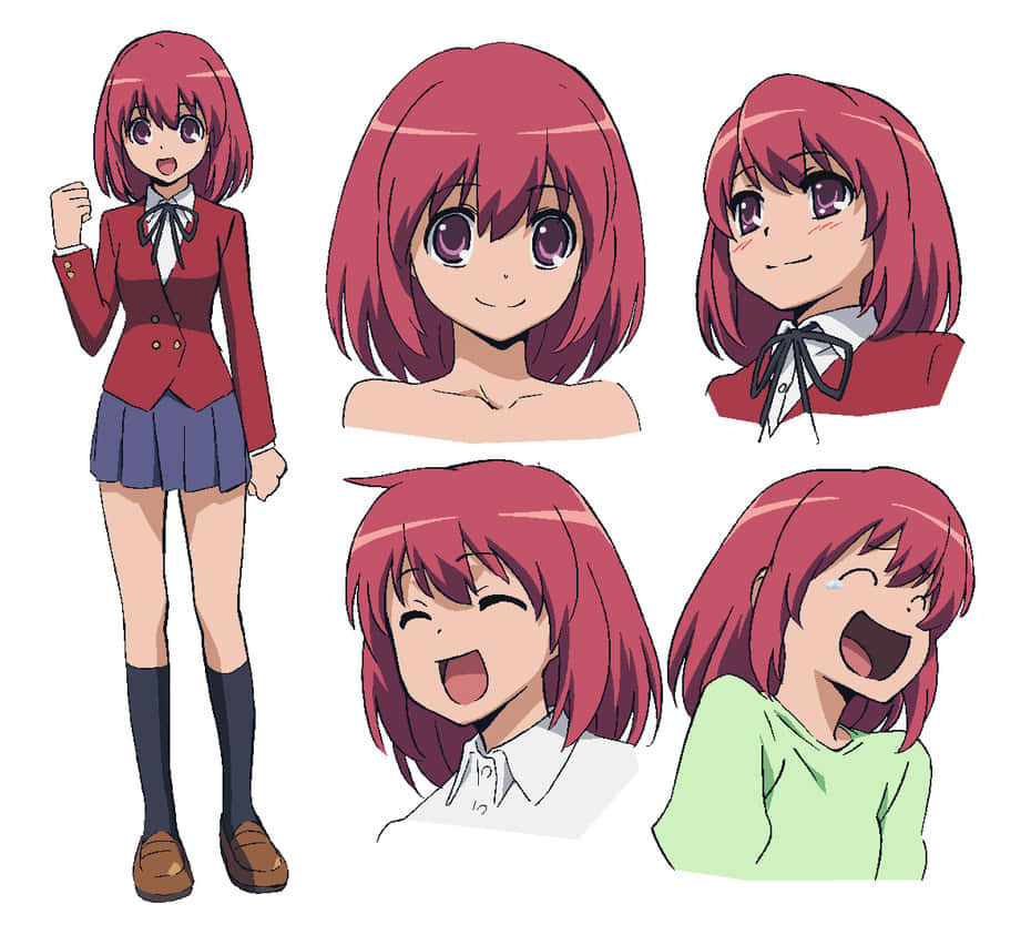 Minorikushieda, Un Personaje De Anime Alegre Y Enérgico. Fondo de pantalla