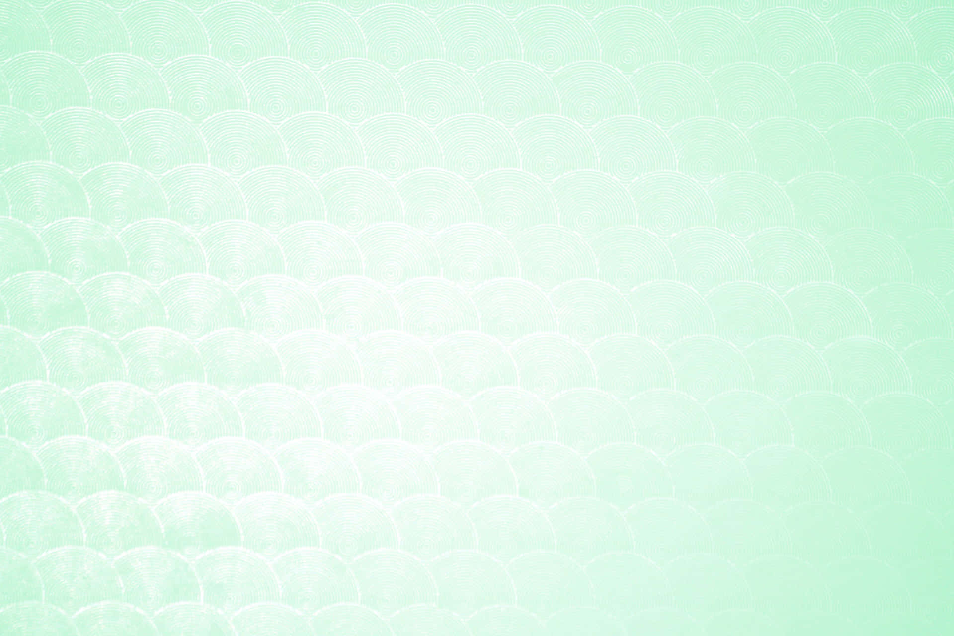 Einerfrischend Lebhaftes Muster In Minzgrün Und Weiß Auf Blauem Hintergrund