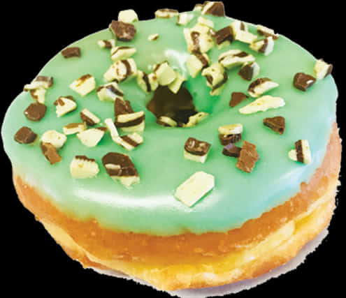 Mint Chocolate Chip Donut.jpg PNG