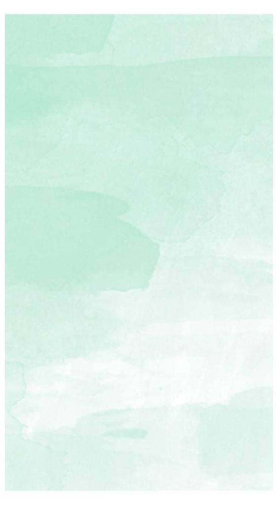 Abstraktewasserfarben Hintergrundbild Für Das Iphone In Mintgrün. Wallpaper