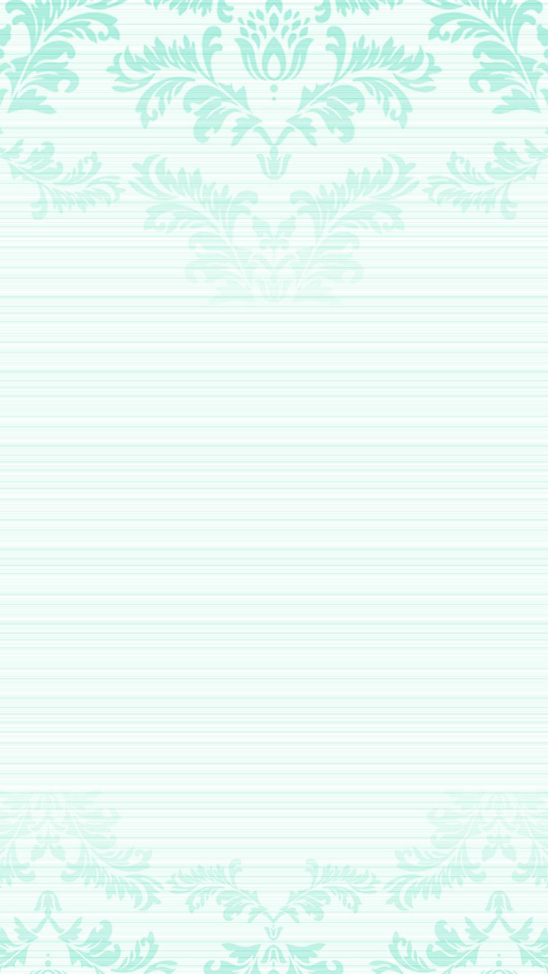 Foliengrenzemintgrünes Iphone Wallpaper
