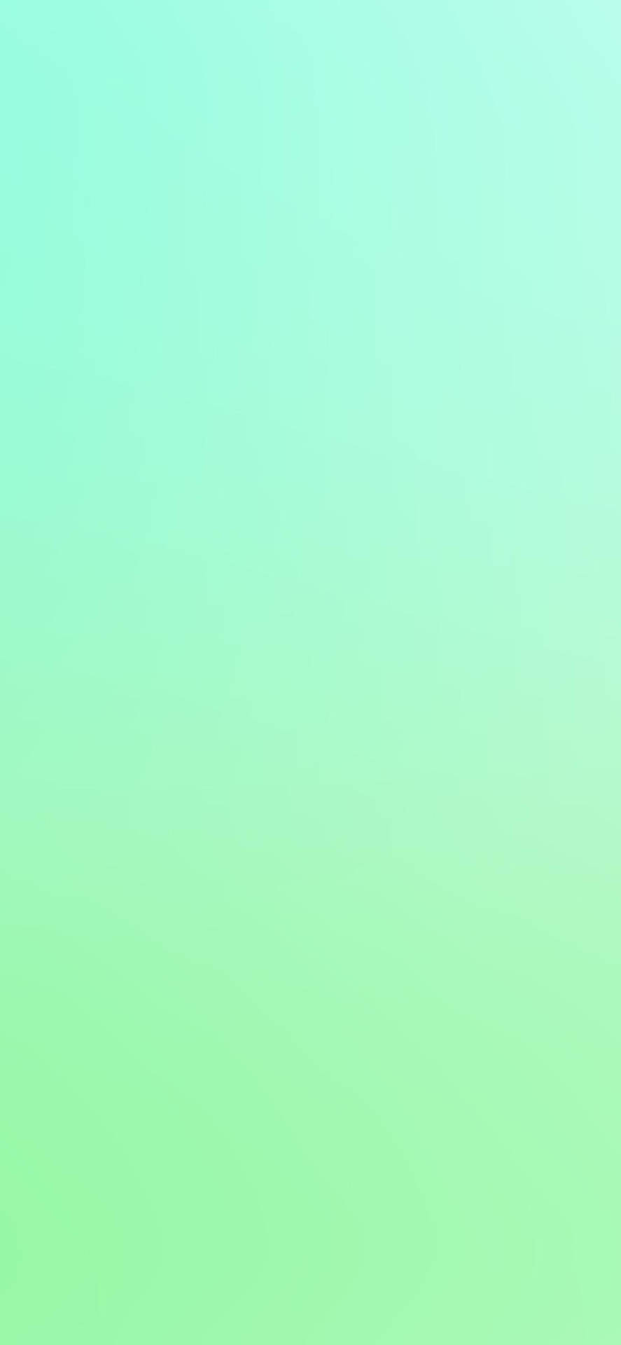 Gradient Mint Green Iphone Wallpaper
