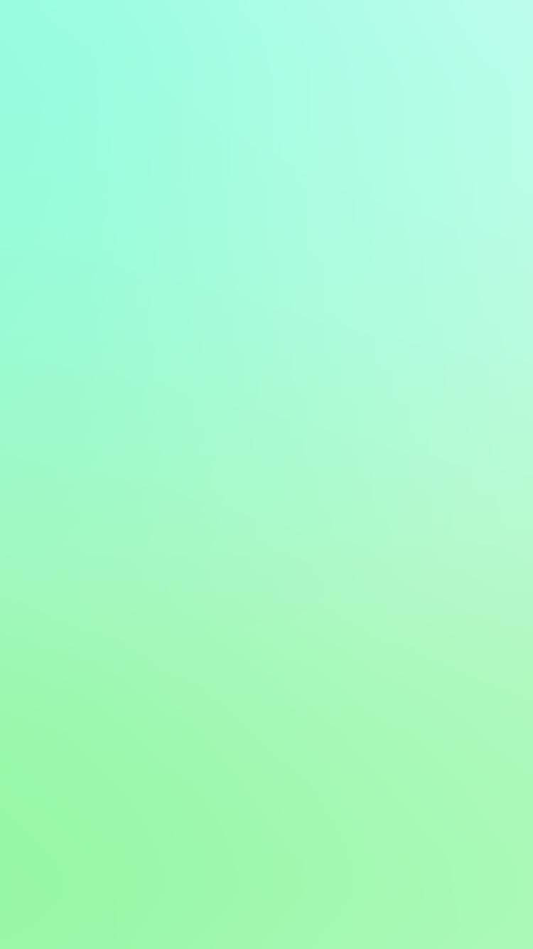 Light To Mint Green Iphone Ombre Wallpaper
