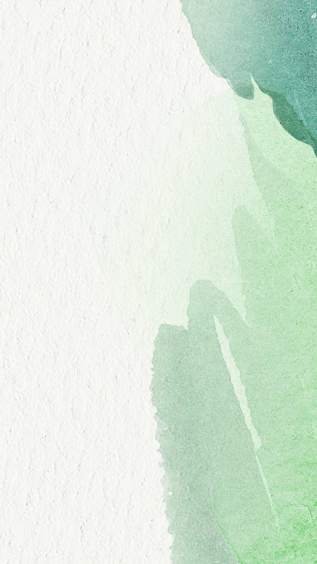 Wallpapervattenfärg Estetisk Mintgrön Iphone-bakgrundsbild: Wallpaper