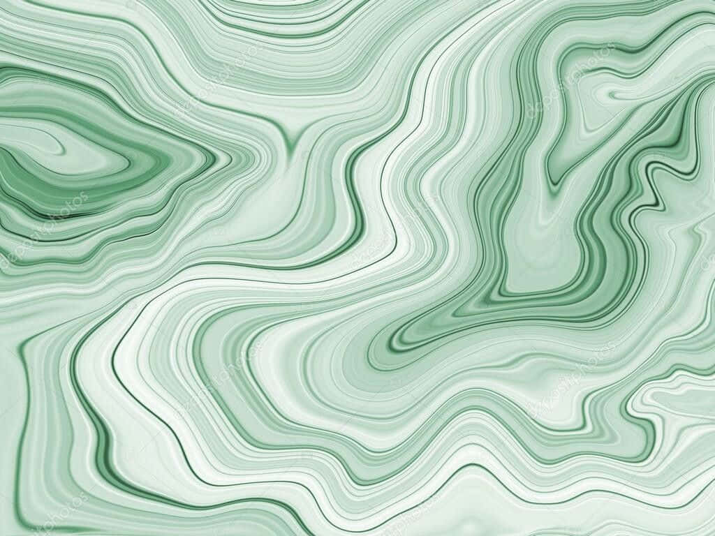 Elegantermintgrüner Marmor Wallpaper