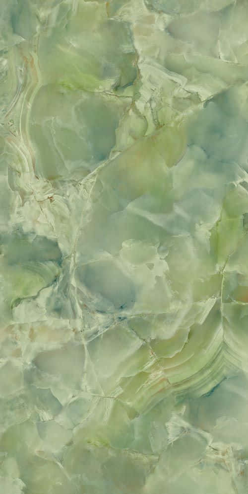 Fühlensie Ein Gefühl Der Erneuerung Mit Diesem Beruhigenden, Aber Dennoch Modernen Mintgrünen Marmor Wallpaper