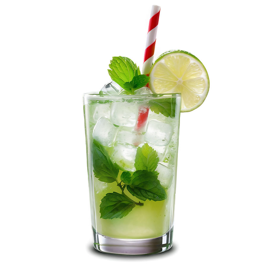 Download Mint Mojito Drink Png Mgi98 | Wallpapers.com