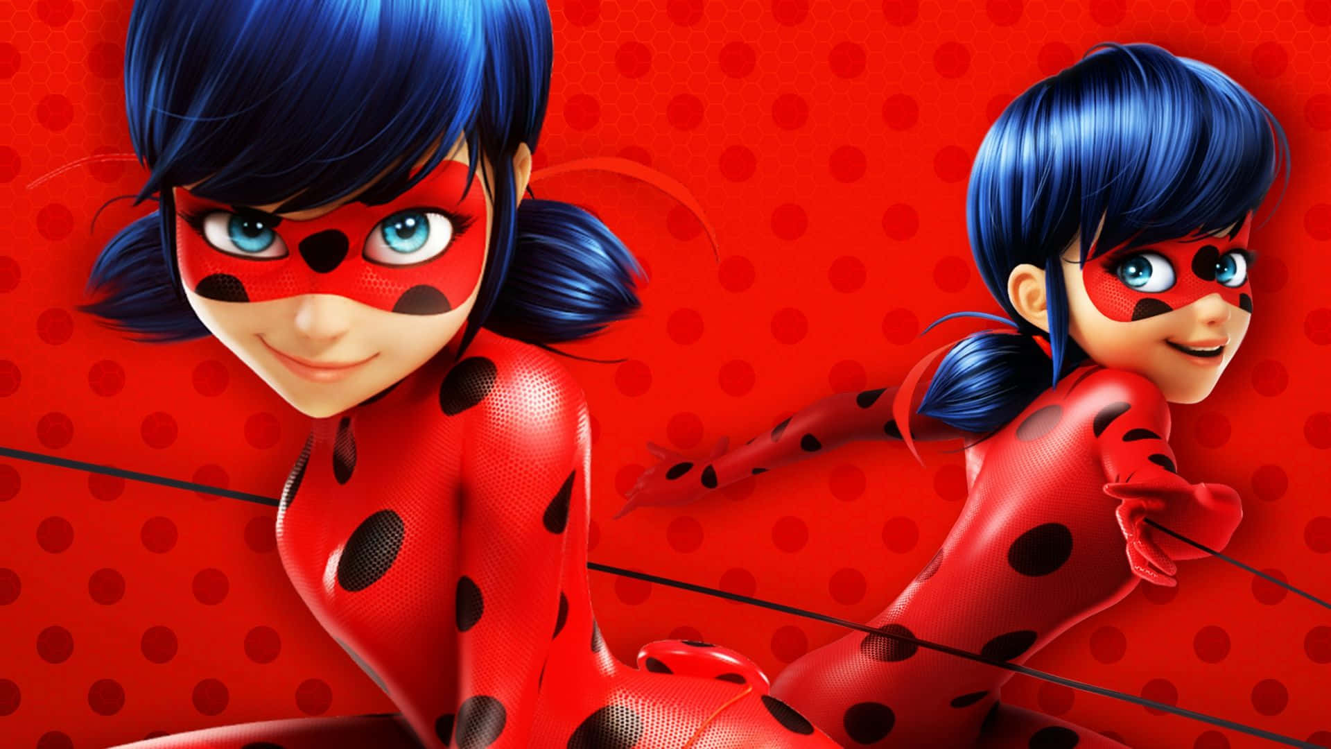 Ladybug and Cat Noir Ready for Action