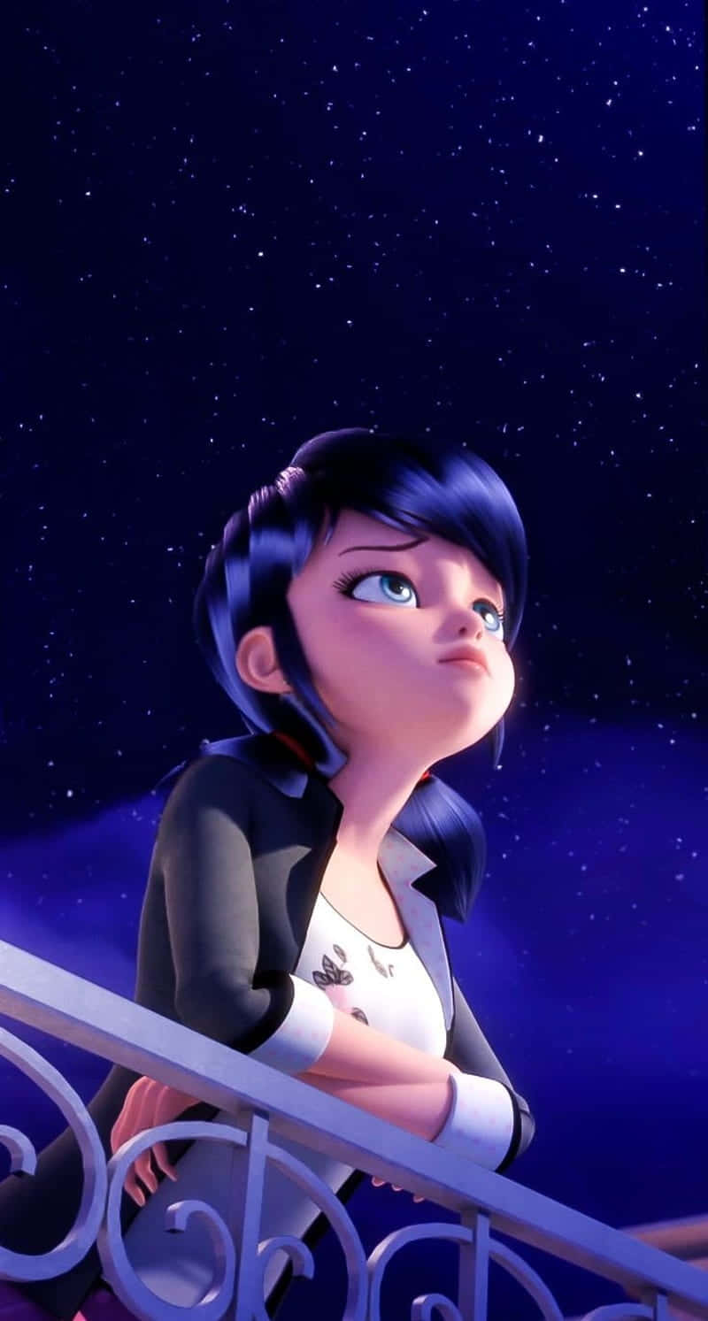 Adrien Agreste, the model and superhero from the TV show 'Miraculous Ladybug' Wallpaper