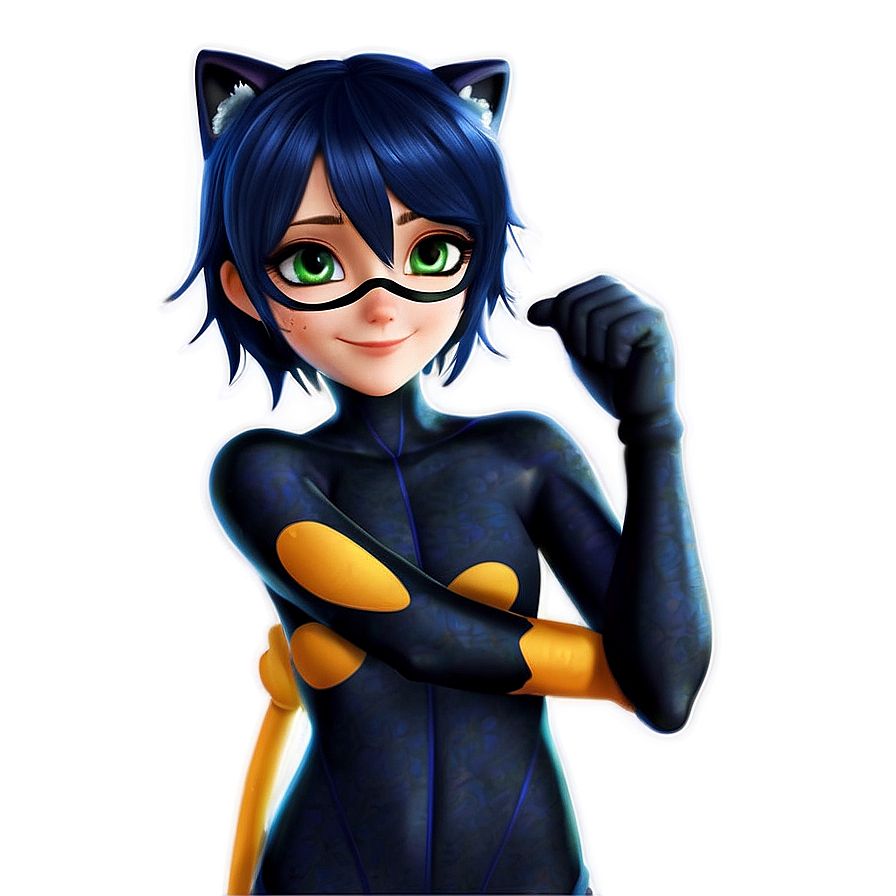 Download Miraculous Ladybug And Cat Noir Hug Png 54 | Wallpapers.com