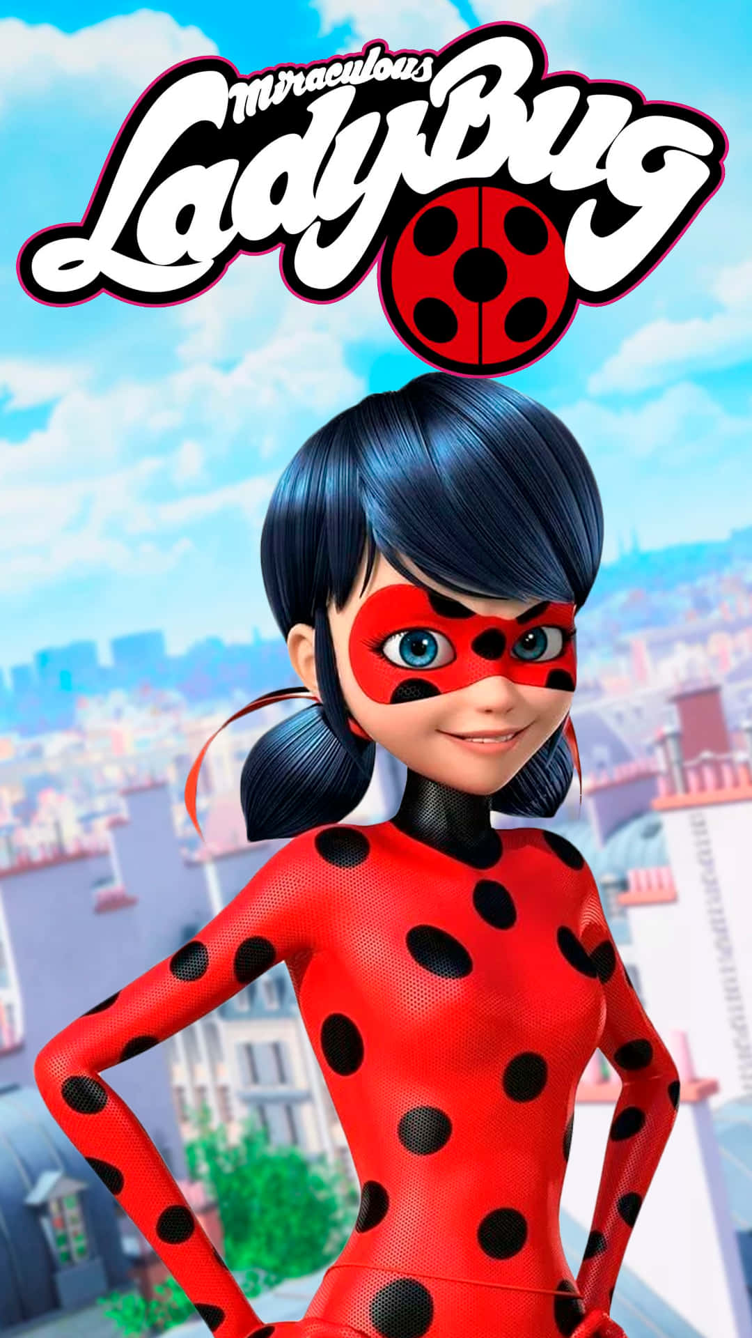 Ladybug soars to battle evil forces with the help of Cat Noir