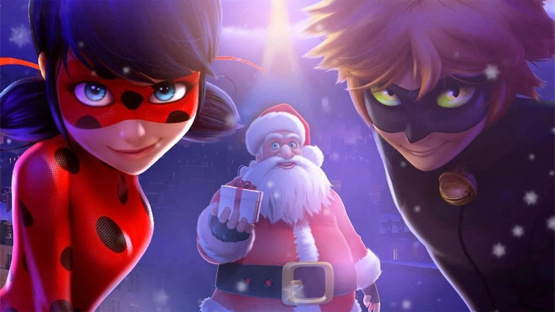 Ladybug, Cat Noir, and their Miraculous Save the Day