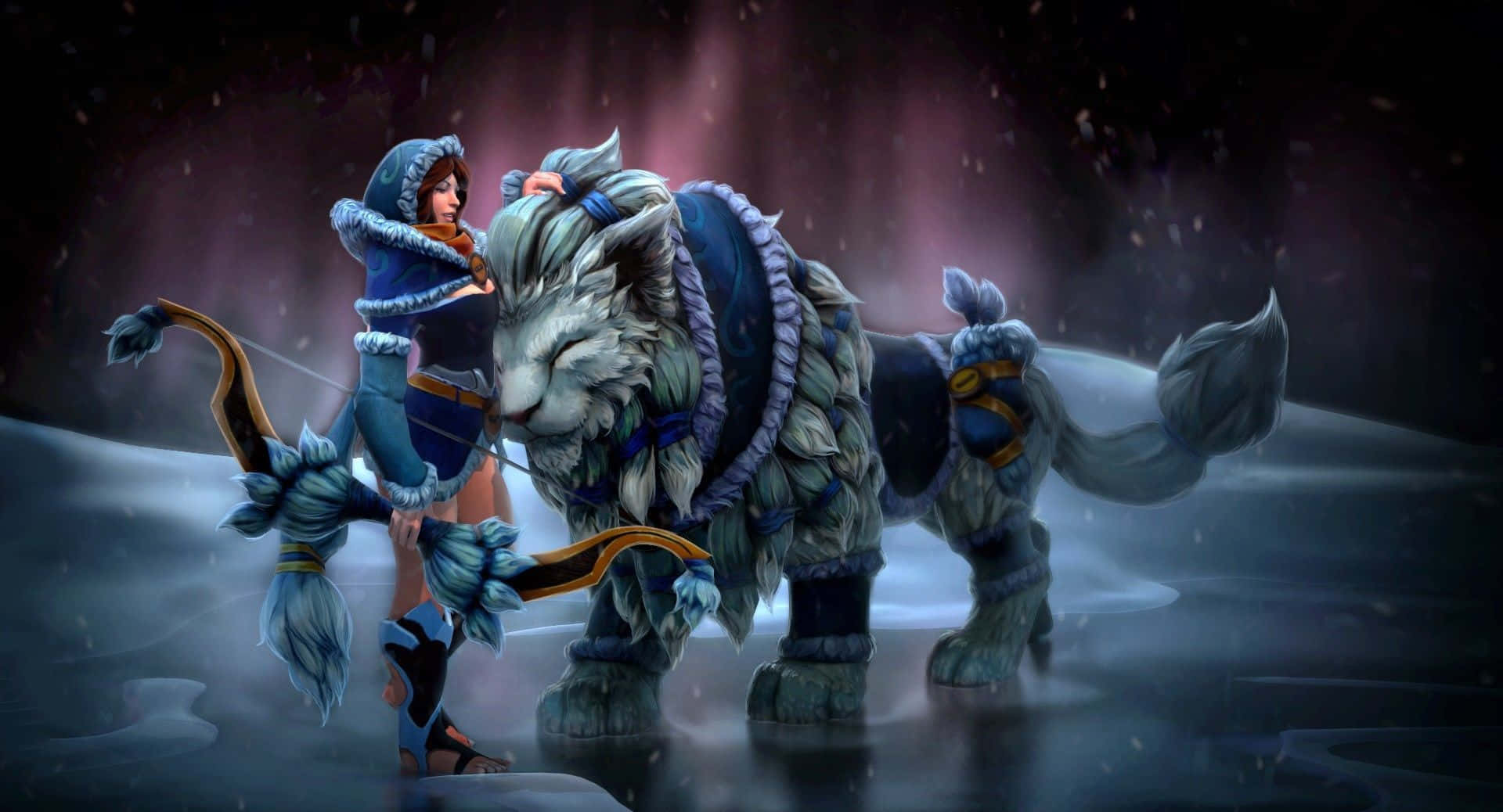 Mirana the Princess of the Moon in action Wallpaper