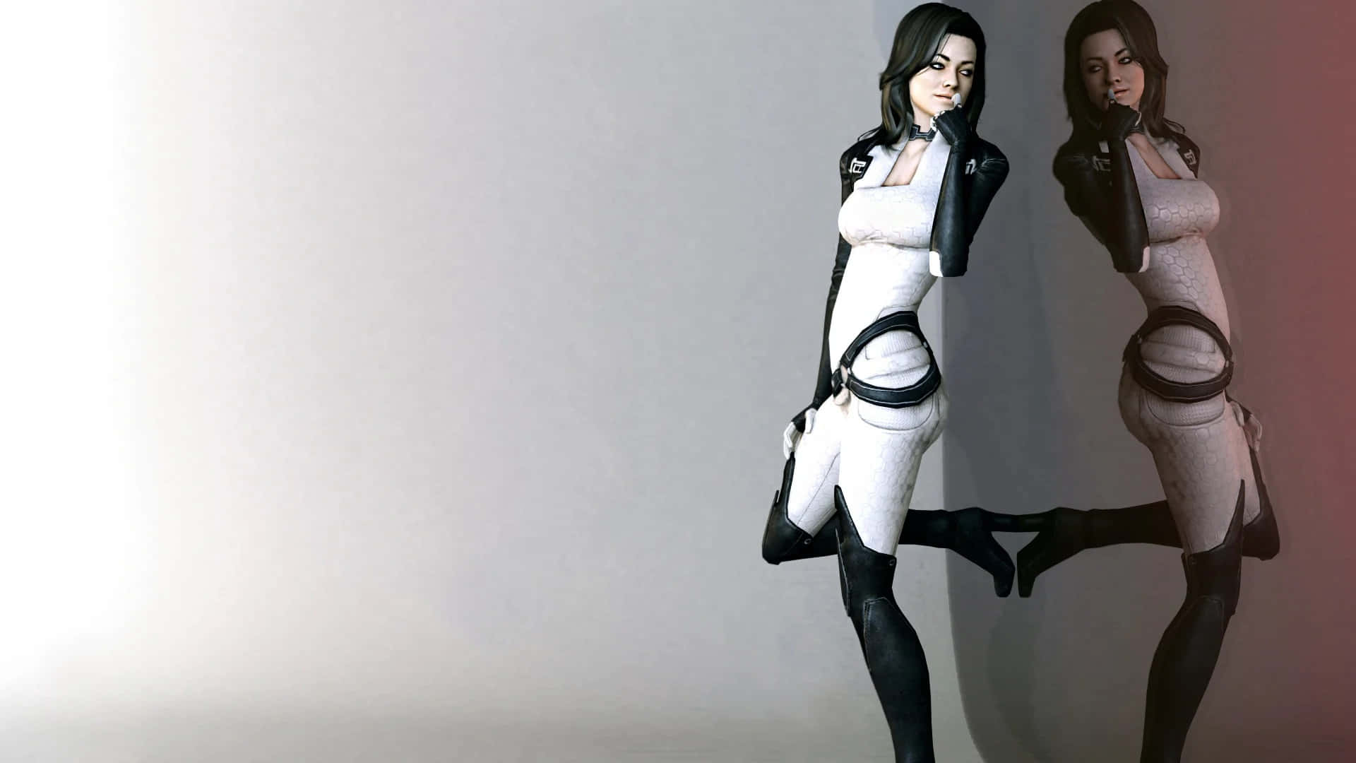 Miranda Lawson - A Powerful Biotic and Cerberus Officer in the Mass Effect Universe Wallpaper