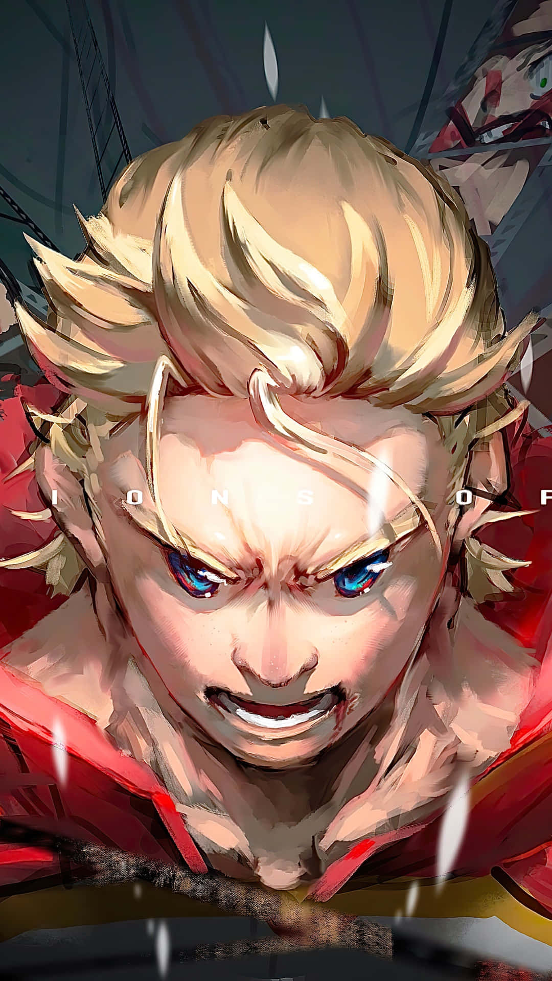 Mirio Togata using his Quirks to save the day Wallpaper