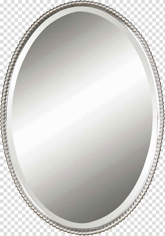 "See yourself in a new light with this elegant mirror background."